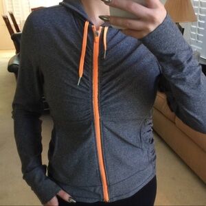 ⭐️🔻Grey Athletic Hoddie Zip